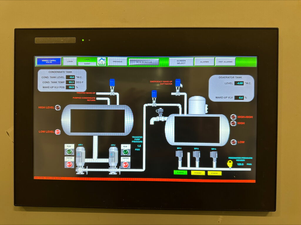 Deaerator Tank Graphic Boiler